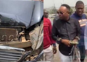 Bishop Salifu Amoako involved in multi-vehicle accident
