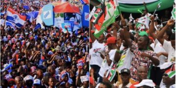 NPP and NDC hold final rallies ahead of Saturday’s election
