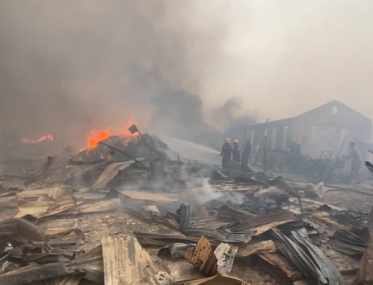 Devastating Fire Guts Kantamanto Market