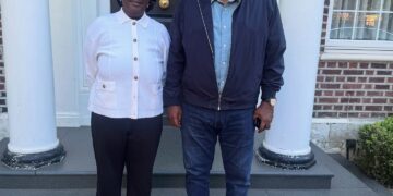 President Mahama Visits Vice President Naana Jane, Wishes Her Well on Mother’s Day