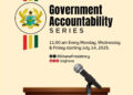 Starting July 14, 2025: Presidency Begins Weekly Government Accountability Briefings to Promote Transparency