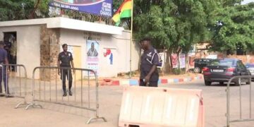 Trotro driver arrested after crashing into wall at Akufo-Addo’s Nima residence