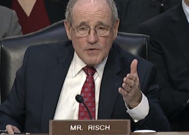 U.S. Senator, Jim Risch