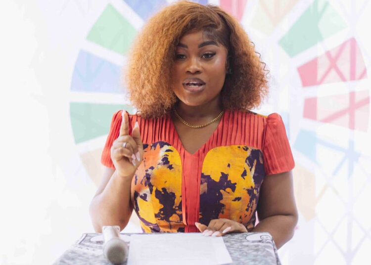 National Youth Delegate Ghana of the Commonwealth Youth Council Ms Bridget Nana Yaa Wilson