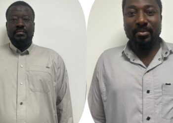 gold smuggling suspects Abdul Karim Alhassan and Sadique Abubakar