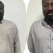 gold smuggling suspects Abdul Karim Alhassan and Sadique Abubakar