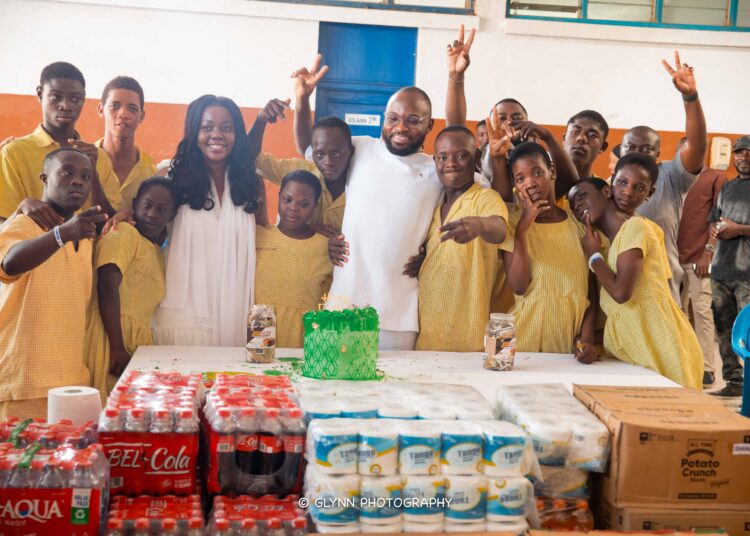 NYA CEO Osman Ayariga Celebrates Birthday with Students of Dzorwulu Special School, Makes Heartfelt Donation