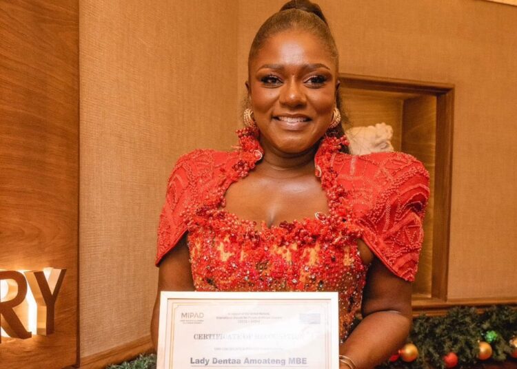Lady Dentaa Amoateng MBE Honoured as MIPAD Global Africa Woman of the Year in Nigeria
