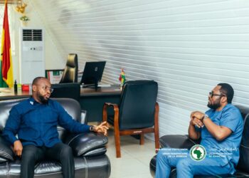 Pan-African Youth Union Secretary-General Pays Courtesy Call on NYA CEO Osman Ayariga to Strengthen Youth Collaboration