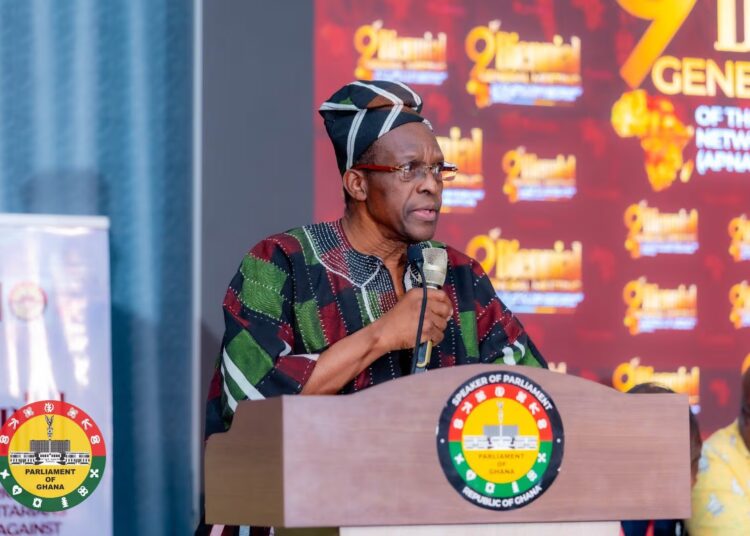 The Speaker of Parliament, Alban Bagbin