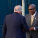 President Mahama Meets French Senate President Gerard Larcher Ahead of Elysee Palace Talks