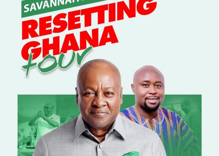 President John Dramani Mahama Begins Savannah Tour to Push Development Agenda