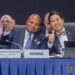 Okujato ablakwa and  Korean counterpart, Foreign Minister Cho Hyun.