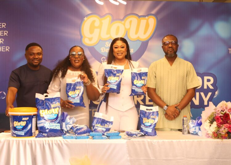 Tv personality Abena Kyei Boakye Unveiled as Ambassador for Glow Washing Powder
